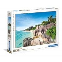 Puzzle Clementoni, High Quality Collection - Paradise Beach, 1000 piese, dimensiune 69 x 50 cm, produs in Italia