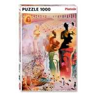 Puzzle Piatnik "Dali - El Torero", 1000 piese, dimensiune 68 x 48 cm, produs in Austria